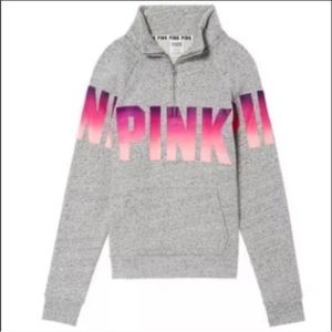 Victoria’s Secret PINK quarter zip ombré